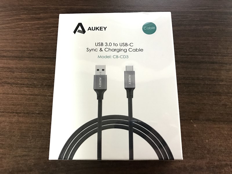 AUKEY Type-C USB 3.0 ケーブル (2m)