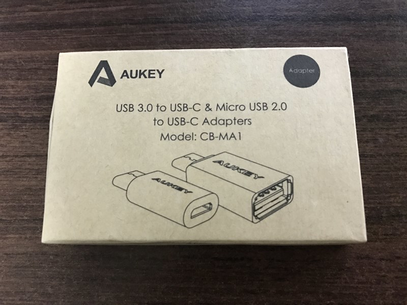 AUKEY USB C to USB 3.0アダプタ + USB C to Micro USB 変換アダプタ