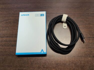 Anker PowerLine III Flow USB-C & USB-C ケーブルを買いました。
