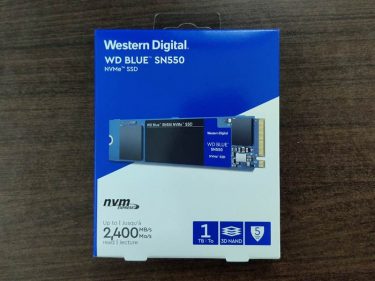 Western Digital SN550 NVMe M.2 SSD購入